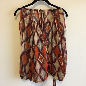 Anthropologie Sheer Cold Shoulder Blouse ❤️